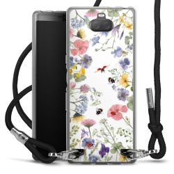 Carry Case Transparent Fabric black/silver