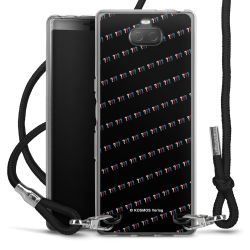 Carry Case Stoff schwarz/silber