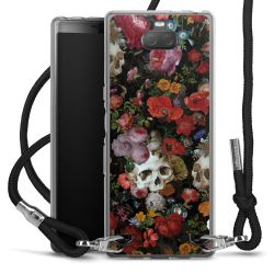 Carry Case Transparent Fabric black/silver