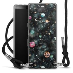 Carry Case Transparent Fabric black/silver