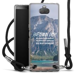 Carry Case Stoff schwarz/silber