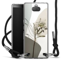 Carry Case Transparent Fabric black/silver