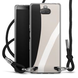 Carry Case Transparent Fabric black/silver