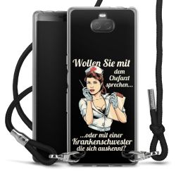 Carry Case Stoff schwarz/silber