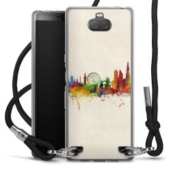 Carry Case Transparent Fabric black/silver