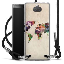 Carry Case Transparent Fabric black/silver