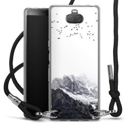 Carry Case Transparent Fabric black/silver