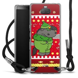 Carry Case Stoff schwarz/silber