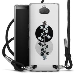 Carry Case Transparent Fabric black/silver