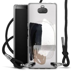 Carry Case Transparent Fabric black/silver