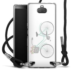 Carry Case Transparent Fabric black/silver