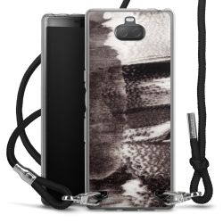 Carry Case Transparent Fabric black/silver