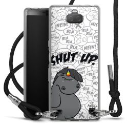 Carry Case Stoff schwarz/silber