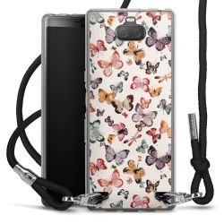 Carry Case Transparent Fabric black/silver