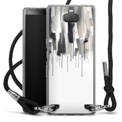 Carry Case Transparent Fabric black/silver