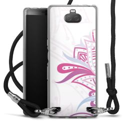 Carry Case Transparent Fabric black/silver