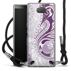 Carry Case Transparent Fabric black/silver