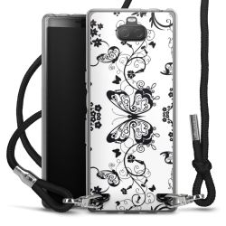 Carry Case Transparent Fabric black/silver