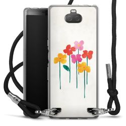 Carry Case Transparent Fabric black/silver