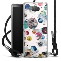 Carry Case Transparent Fabric black/silver