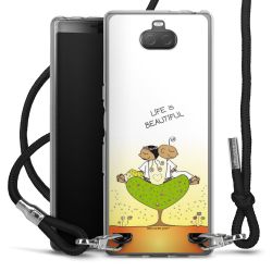 Carry Case Stoff schwarz/silber