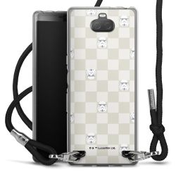 Carry Case Stoff schwarz/silber