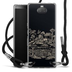 Carry Case Stoff schwarz/silber