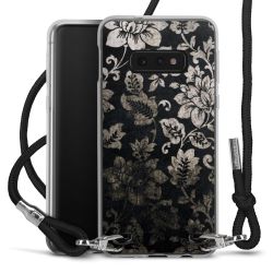 Carry Case Transparent Fabric black/silver