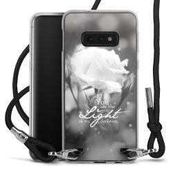 Carry Case Transparent Fabric black/silver