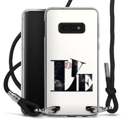 Carry Case Transparent Fabric black/silver