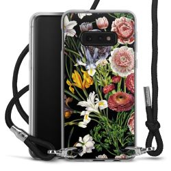 Carry Case Transparent Fabric black/silver