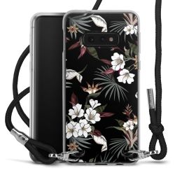 Carry Case Transparent Fabric black/silver