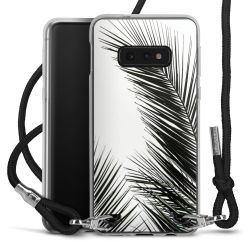 Carry Case Transparent Fabric black/silver