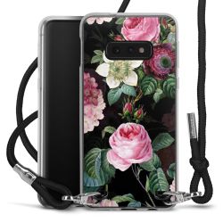 Carry Case Transparent Fabric black/silver