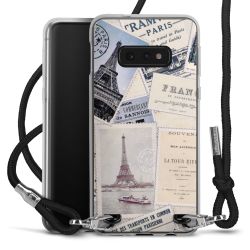 Carry Case Transparent Fabric black/silver