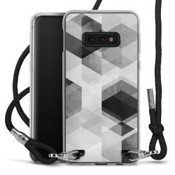 Carry Case Transparent Fabric black/silver