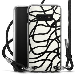 Carry Case Transparent Fabric black/silver