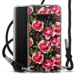 Carry Case Transparent Fabric black/silver