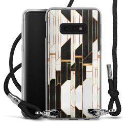 Carry Case Transparent Fabric black/silver