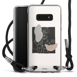 Carry Case Transparent Fabric black/silver