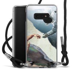 Carry Case Transparent Fabric black/silver