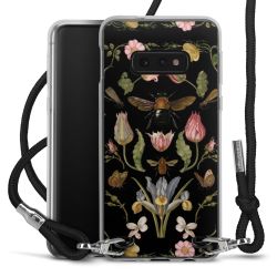 Carry Case Transparent Fabric black/silver