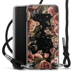 Carry Case Transparent Fabric black/silver