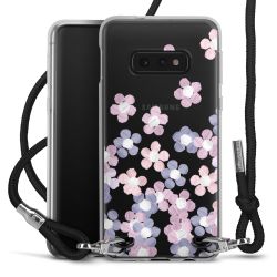 Carry Case Transparent Fabric black/silver