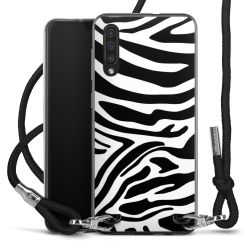 Carry Case Transparent Fabric black/silver