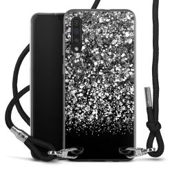 Carry Case Transparent Fabric black/silver