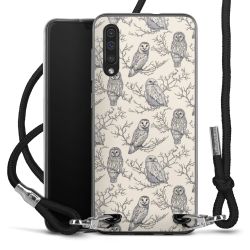 Carry Case Transparent Fabric black/silver