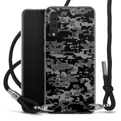 Carry Case Transparent Fabric black/silver