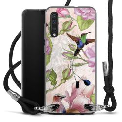 Carry Case Transparent Fabric black/silver