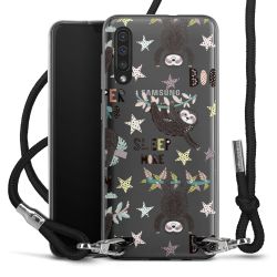 Carry Case Transparent Fabric black/silver